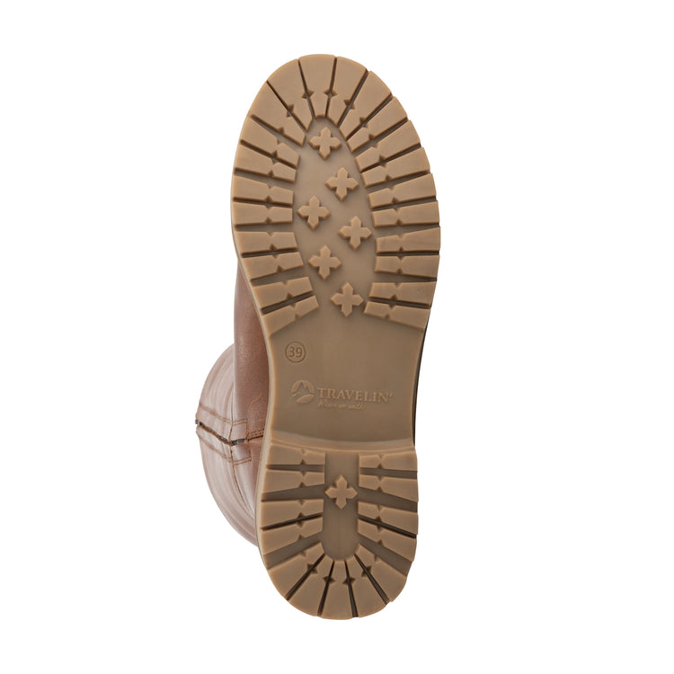 Vinstra Women - High boots - Wool-lined - Cognac UNS