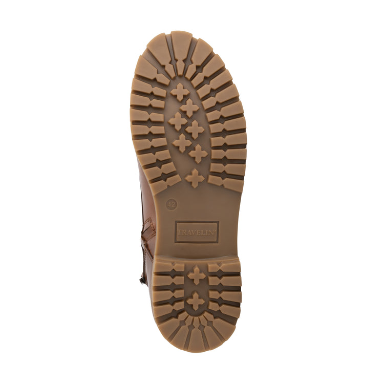 Kvaloya Men - Lace-up boots - Leather - Cognac UNS
