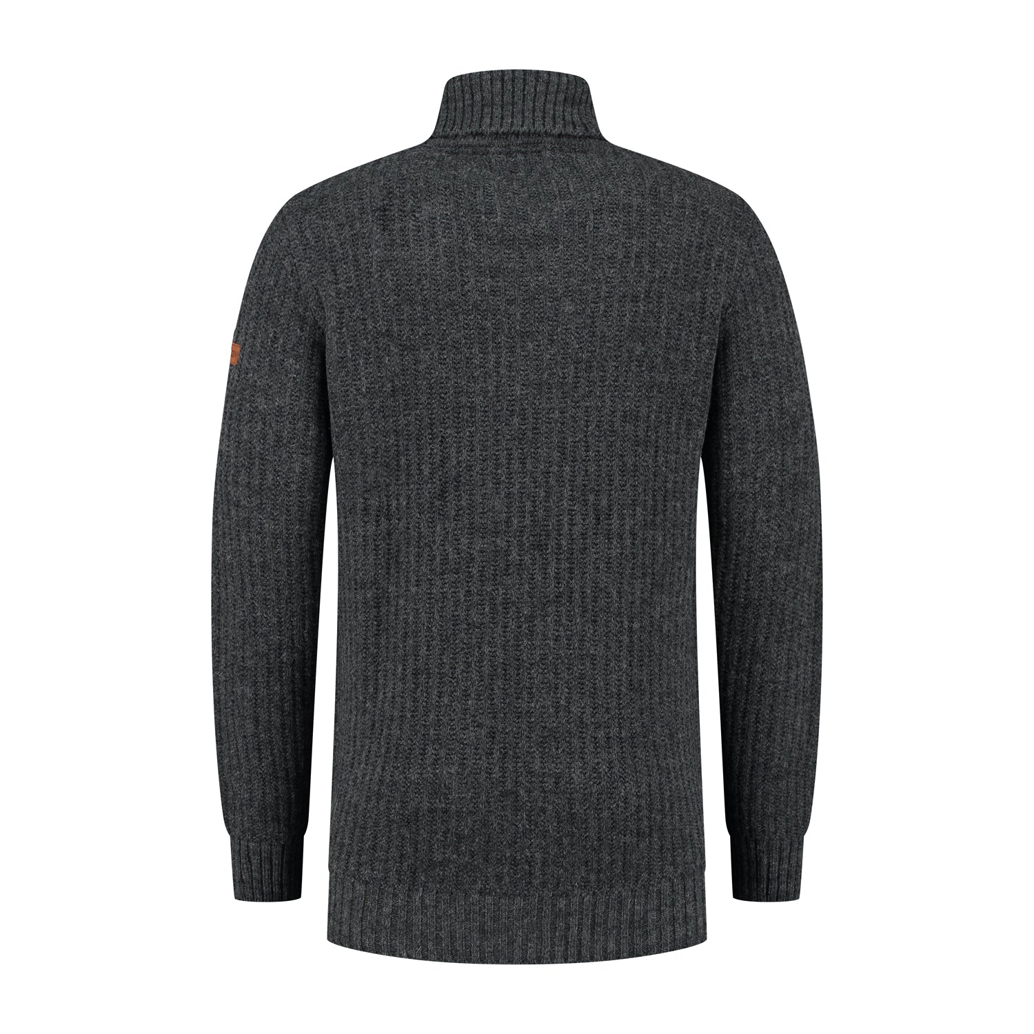 Turtleneck Boda Men - Knitted jumper - Antracite B