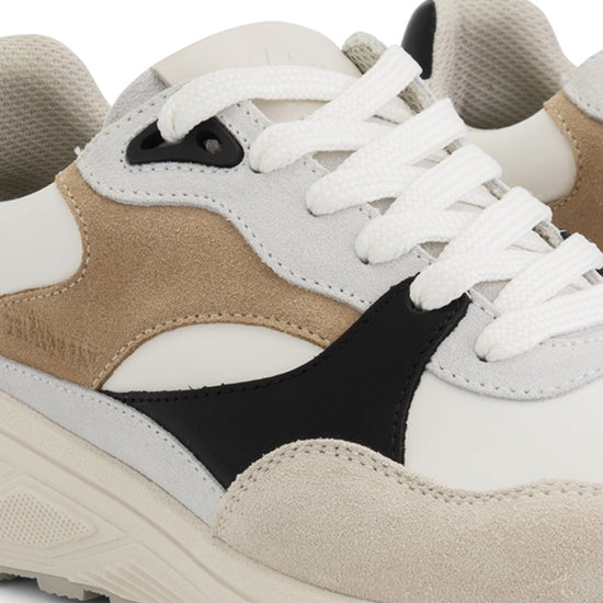 Royston Women - Sneakers - Leather - Sand/Black DFW