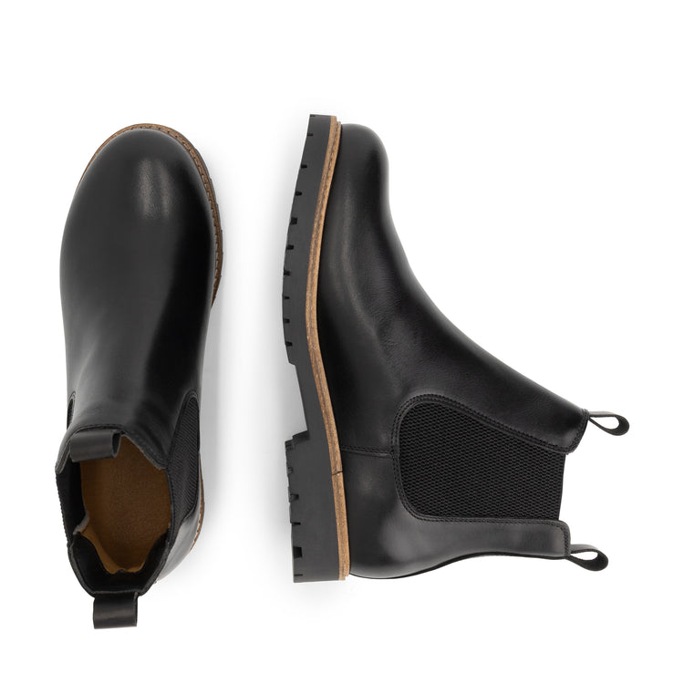 Agder Women - Chelsea boots - Leather - Black UPD