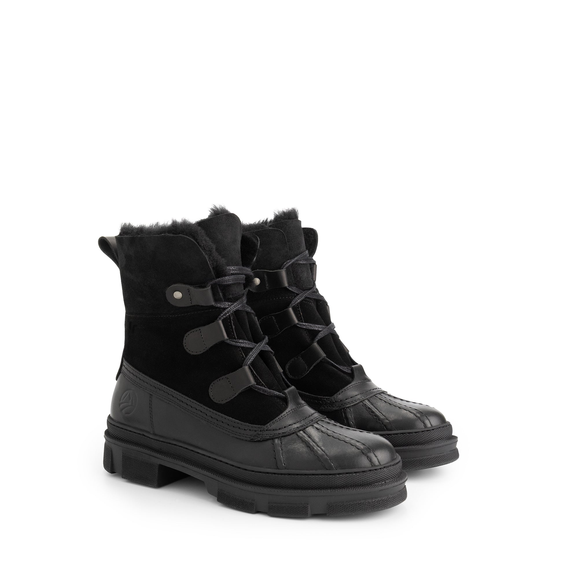 Fernie Women - Winterboots - Wool-lined - Black FRD