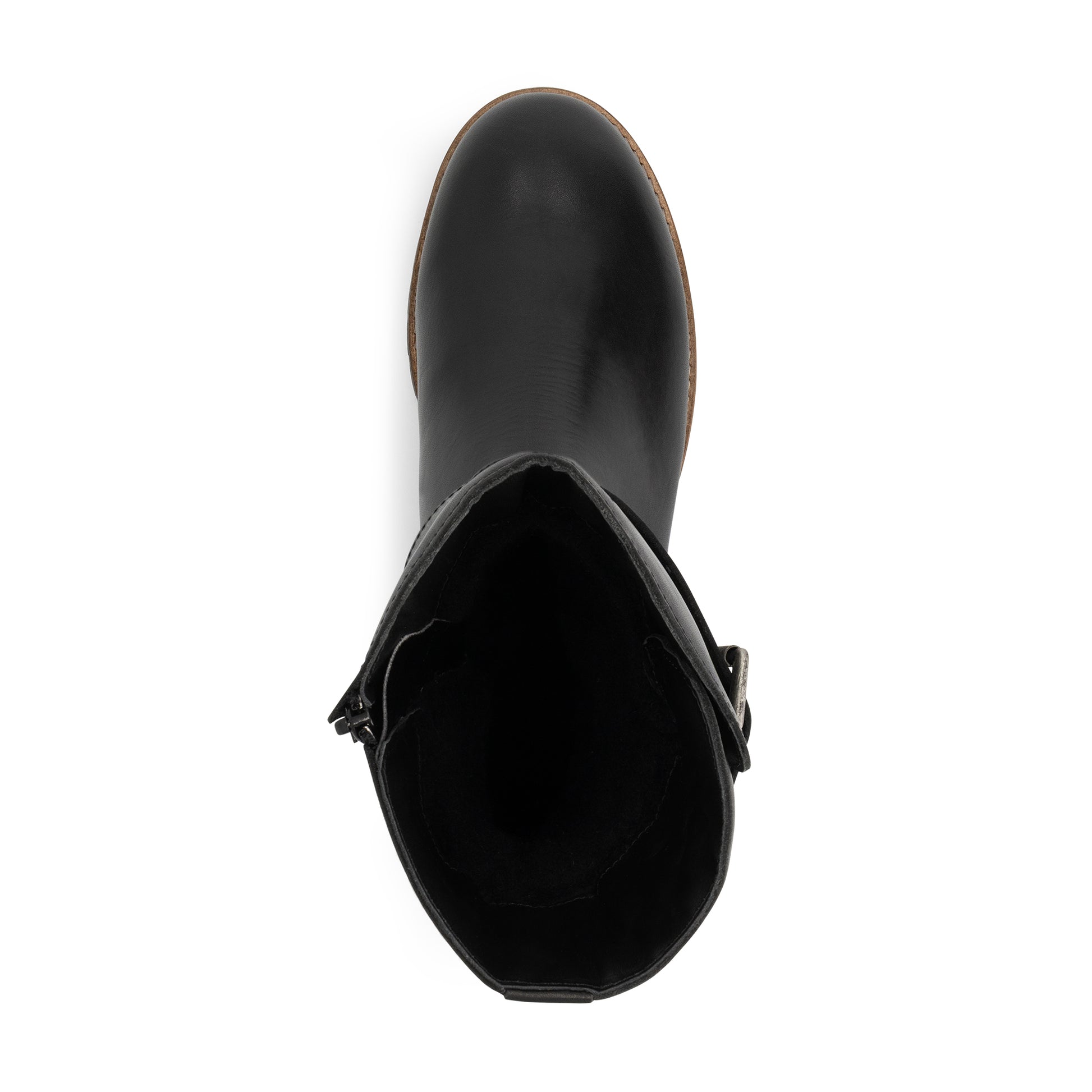 Sogne Women - Biker boots - Wool-lined - Black UPS