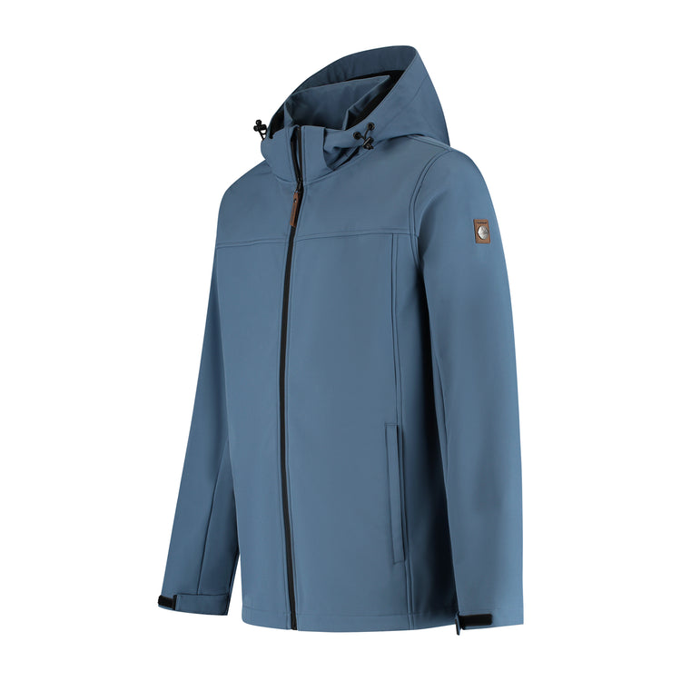 Mikkel Men - Softshell jacket - Waterproof - Blue FL