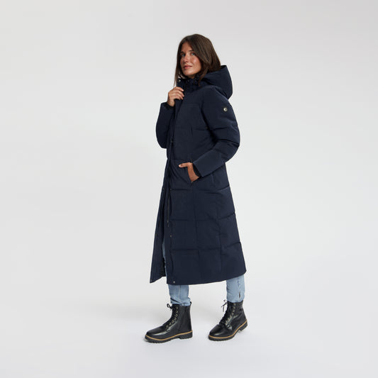 Andels Women - Puffer Winter Coat - Waterproof - Navy MV2