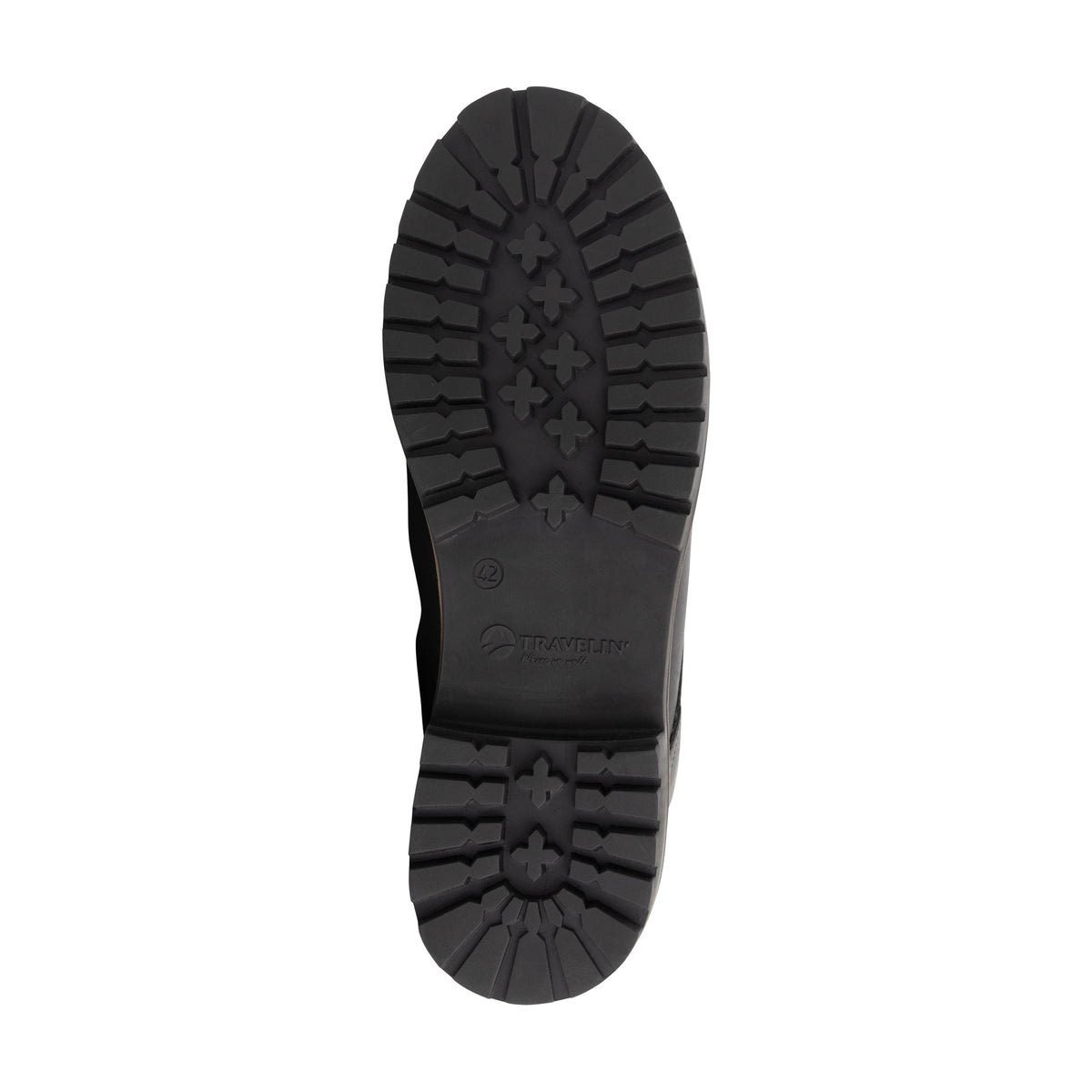 Rykken Men - Lace-up Boots with Zipper - Wool-Lined - Black UNS