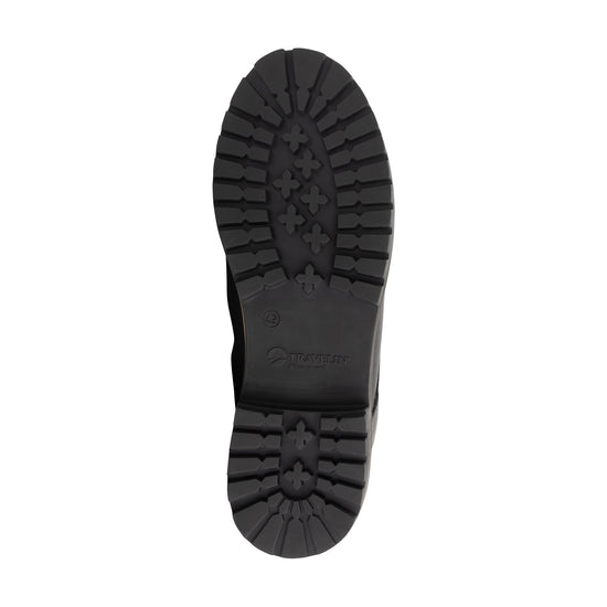 Rykken Men - Lace-up Boots with Zipper - Wool-Lined - Black UNS
