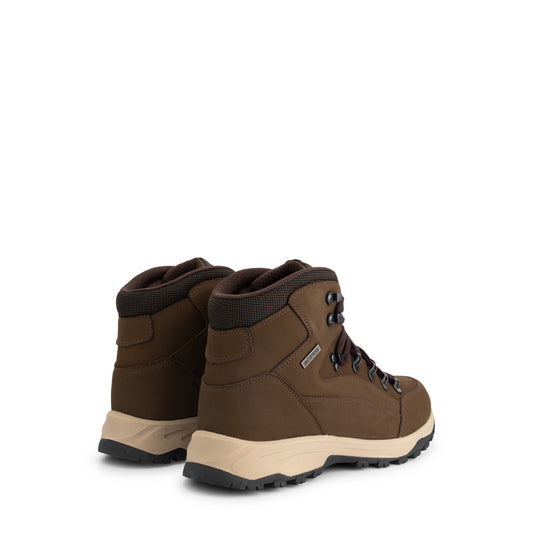 Pello Men - Mid-cut Hiking Shoes - Waterproof - Brown BD