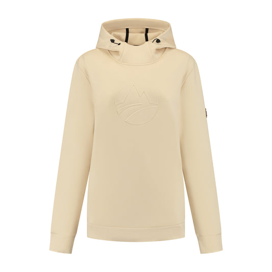 Maren Women - Outdoor sweater - Hoodie - Sand F