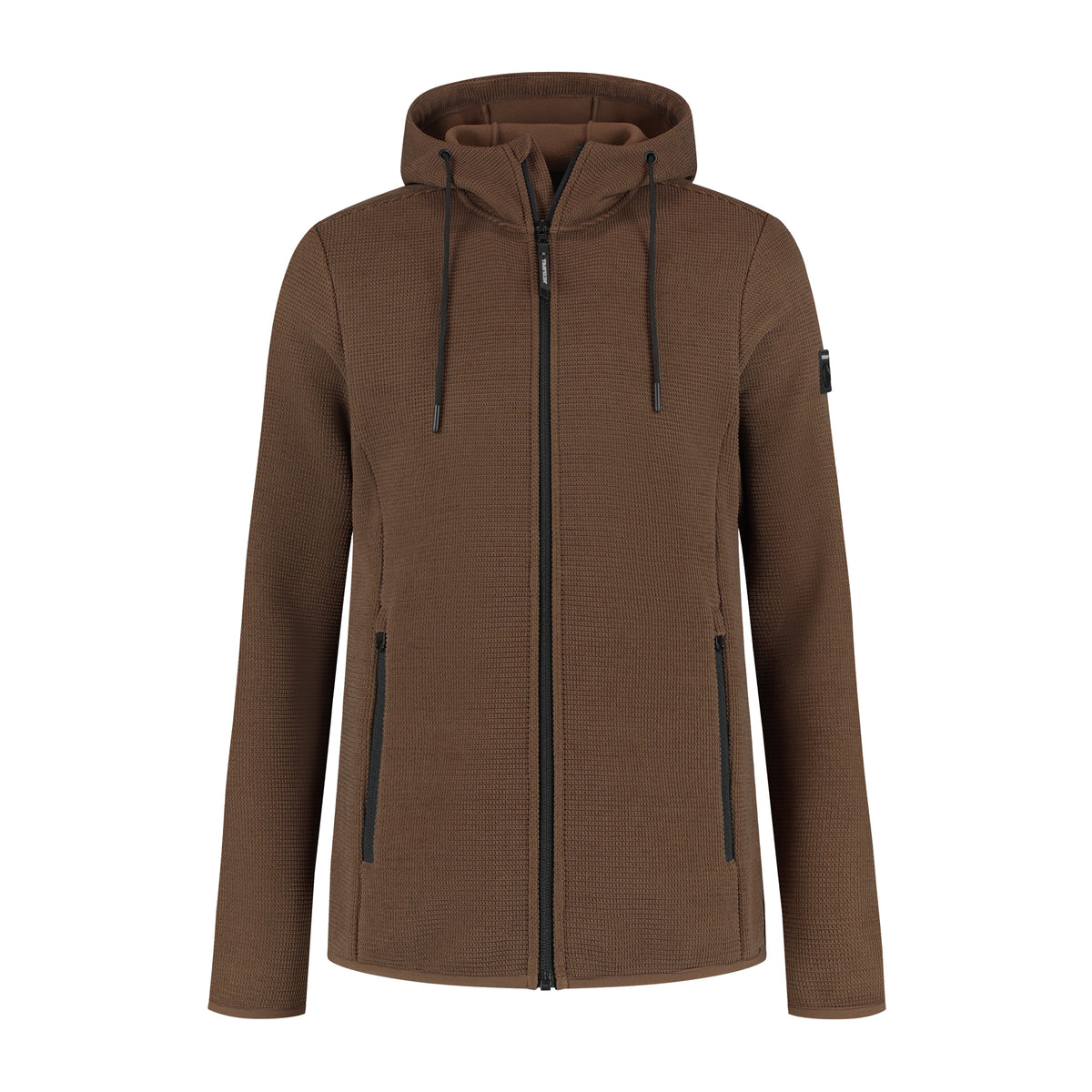 Tilde Women - Outdoor Vest - Fleece - Dark Brown F