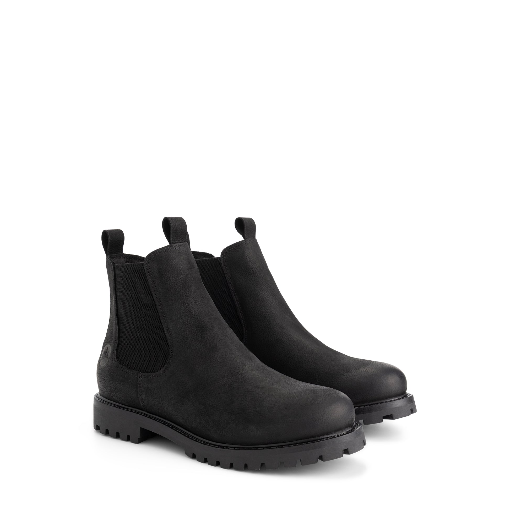 Talvik Men - Chelsea boots - Nubuck - Black FRD