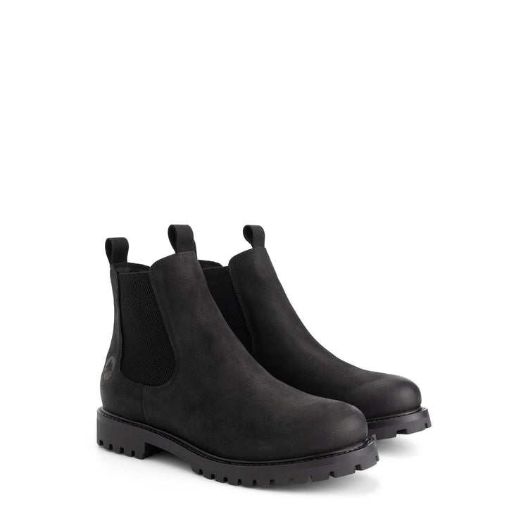 Talvik Men - Chelsea boots - Nubuck - Black FRD