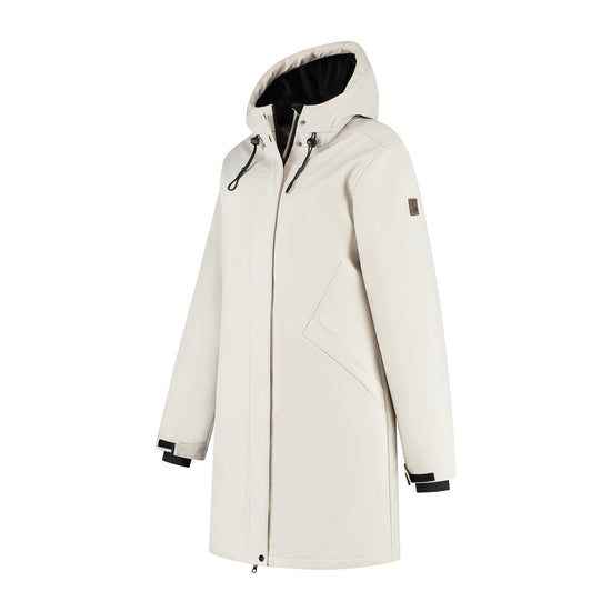 Elina Women Softshell jacket Padded Sand