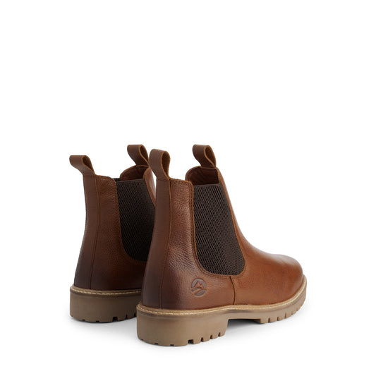 Sirdal Men - Chelsea boots - Wool-lined - Cognac BD