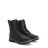 Torpsund Women - Lace-Up Boots with Zipper - Wool-Lined - Black FRD