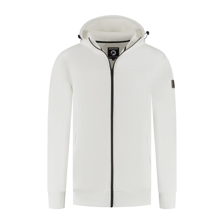 Stig Men - Outdoor cardigan - Sweater - Off-white F