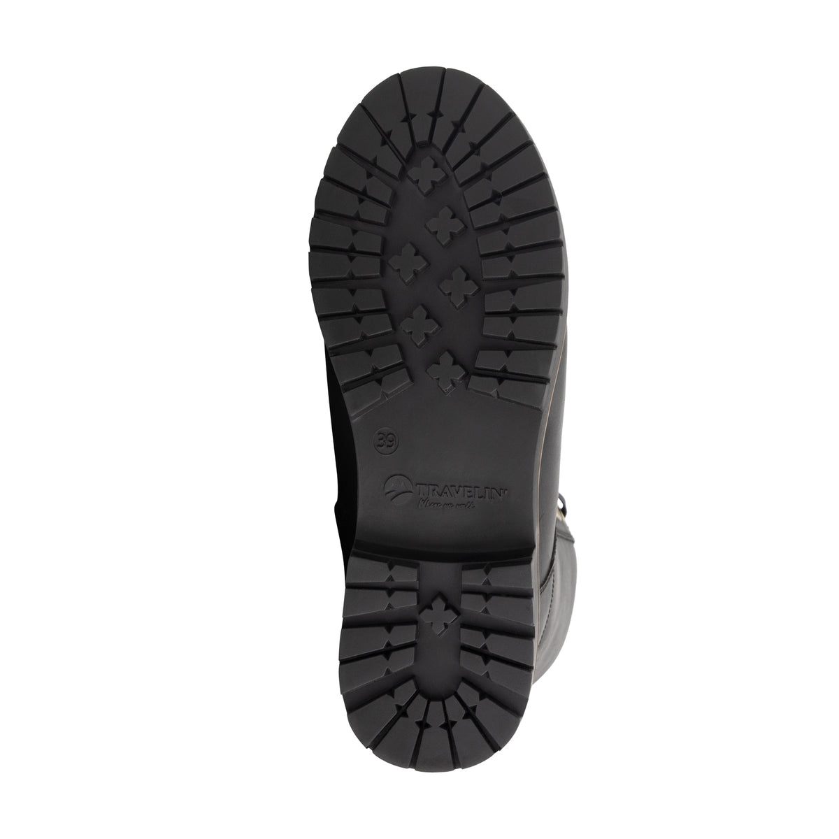 Torpsund Women - Lace-Up Boots with Zipper - Wool-Lined - Black UNS