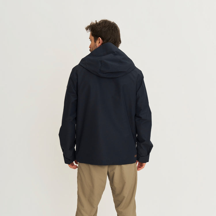Lefi Men - Hardshell jacket - Waterproof - Navy MV2