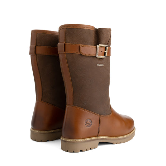 Vrangen Women - Outdoor Boots - Wool-Lined - Cognac BD