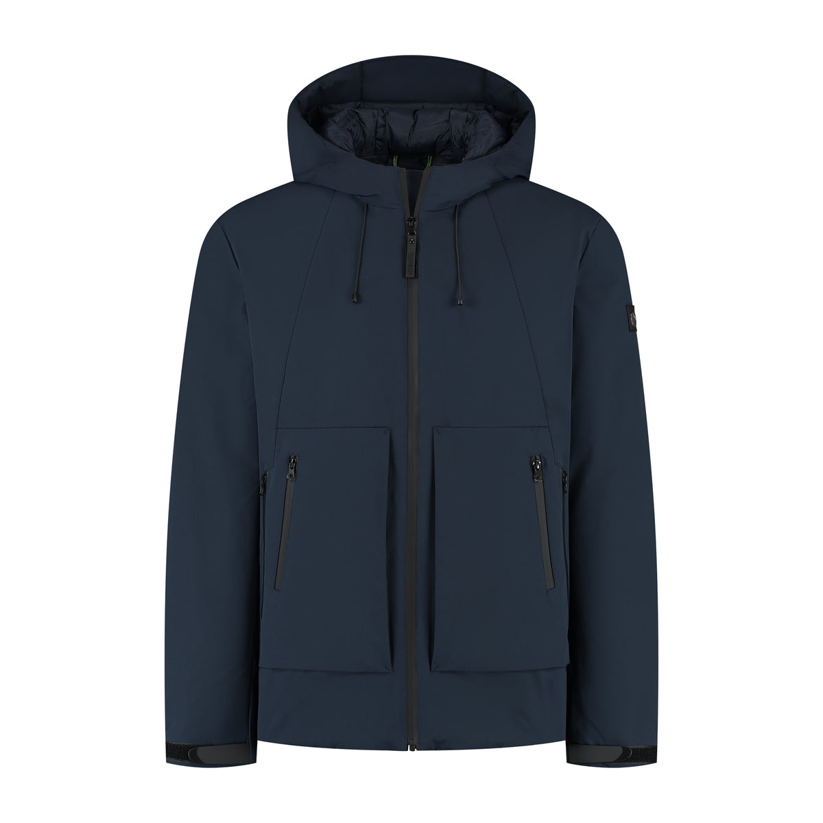 Nathan Men - Lined Hardshell Jacket - Navy F