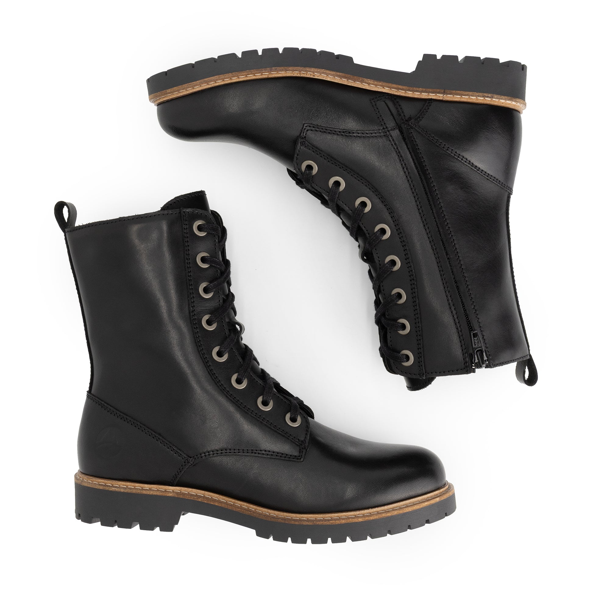 Ranelva Women - Lace-up boots - Wool-lined - Black UPD