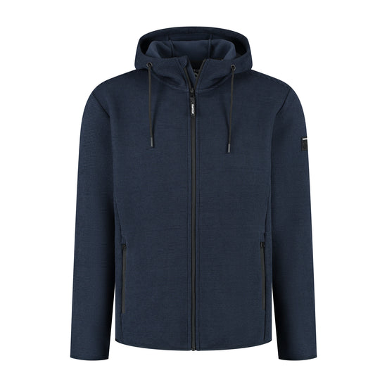 Tyko Men - Outdoor Vest - Fleece - Navy F