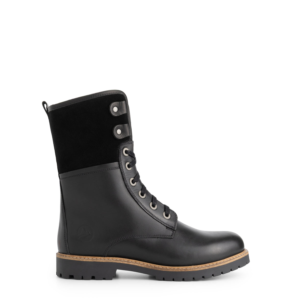 Kongea Women - Lace-up boots - Wool-lined - Black R