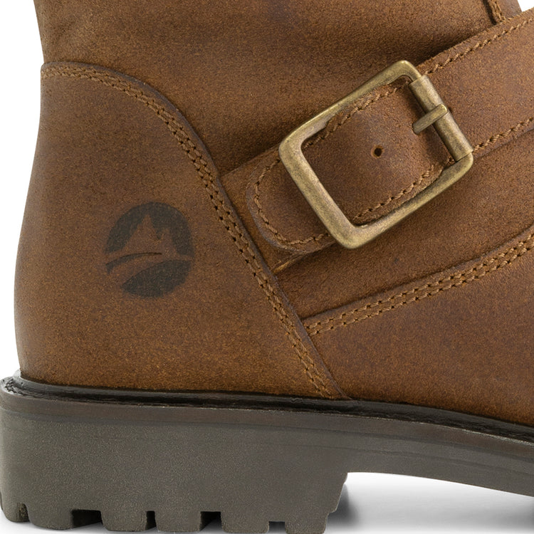 Vattrup Women - Boots - Suede - Cognac DFH