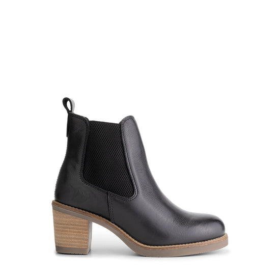Ivry - Leather ankle boots - Women - Black R