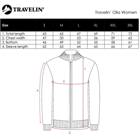 Olia Women - Outdoor Cardigan - Sweat - Black SC