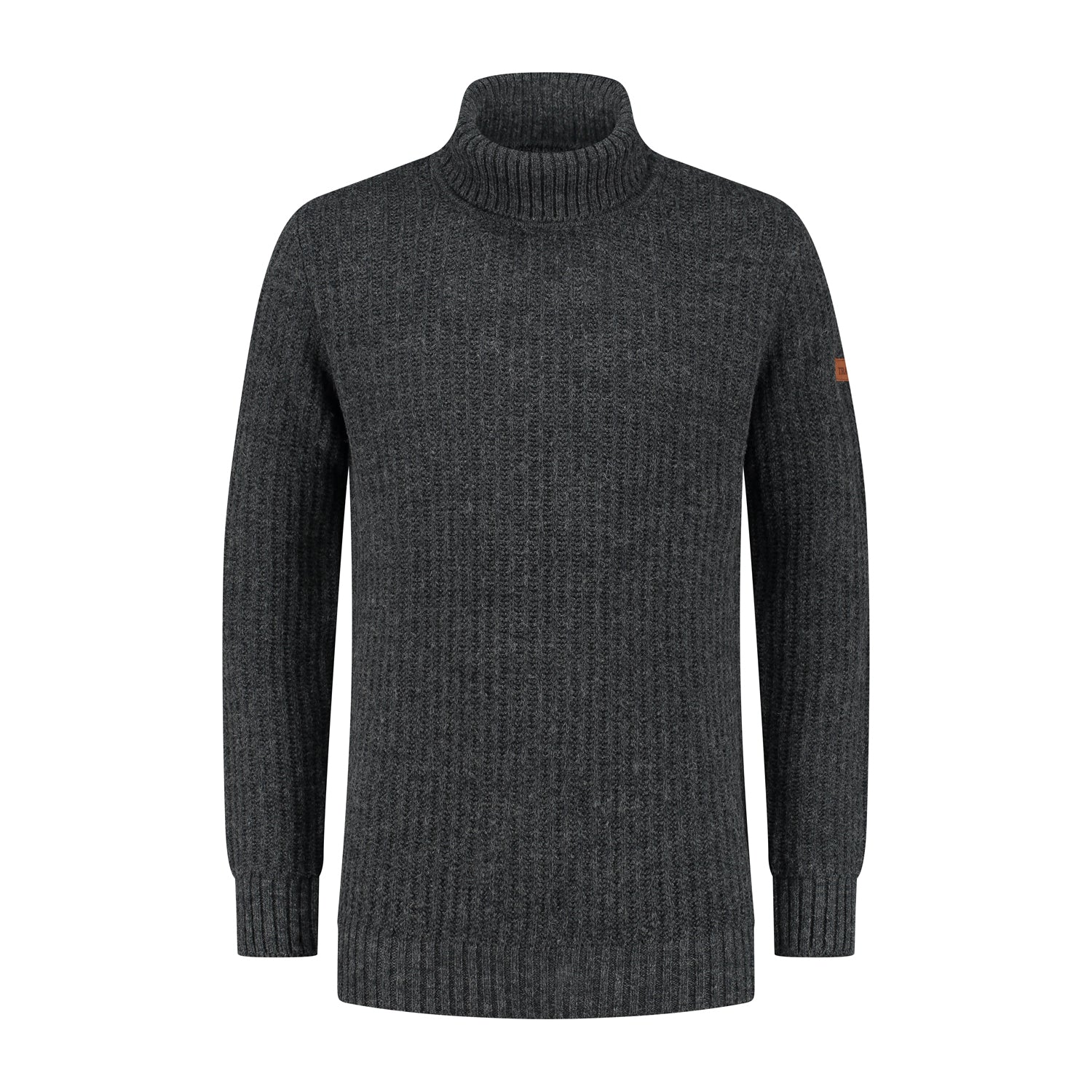 Turtleneck Boda Men - Knitted jumper - Antracite F