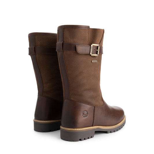 Vrangen Men - Outdoor Boots - Wool-Lined - Dark Brown BD