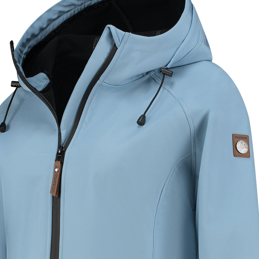 Tuula Women - Softshell jacket - Waterproof - Blue DCB