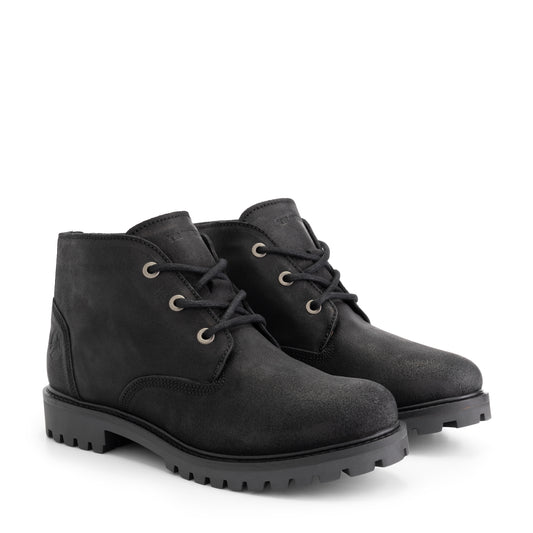 Thorning Men - Lace-up boots - Suede - Black FRD