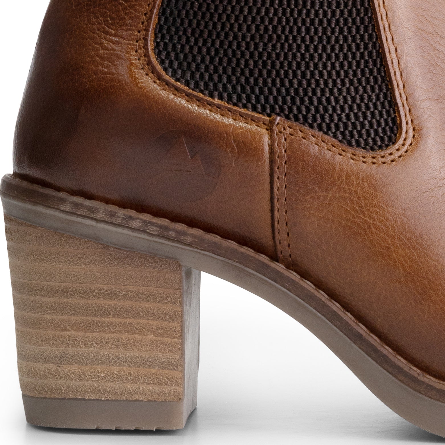 Ivry - Leather ankle boots - Women - Cognac DFH