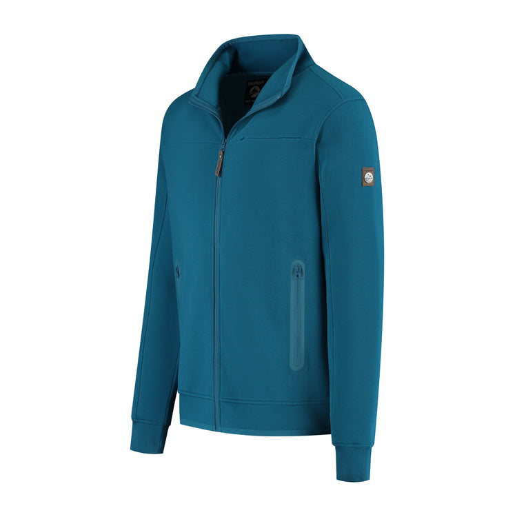 Olle Men - Outdoor Cardigan - Sweat - Blue FL