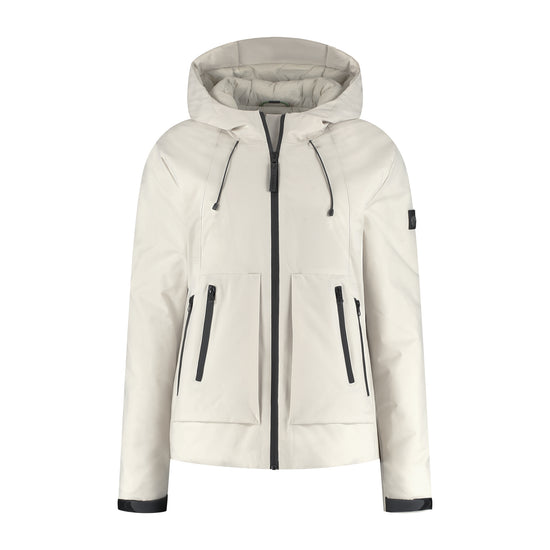 Nayla Women - Lined Hardshell Jacket - Sand F