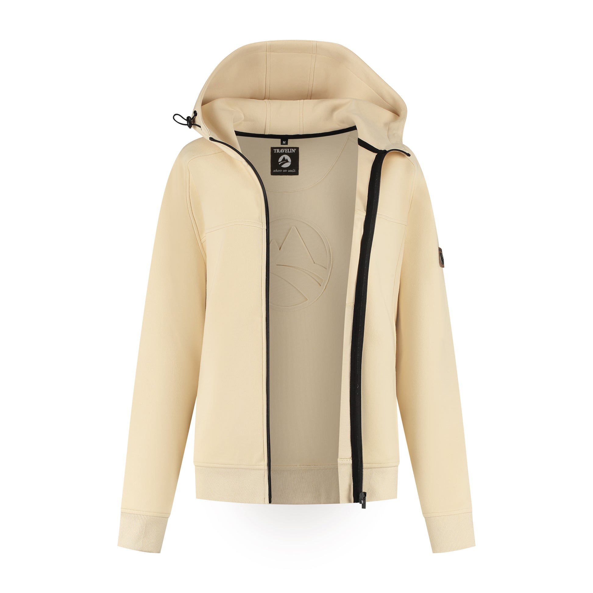 Sanna Women - Outdoor cardigan - Sweater - Sand CVO
