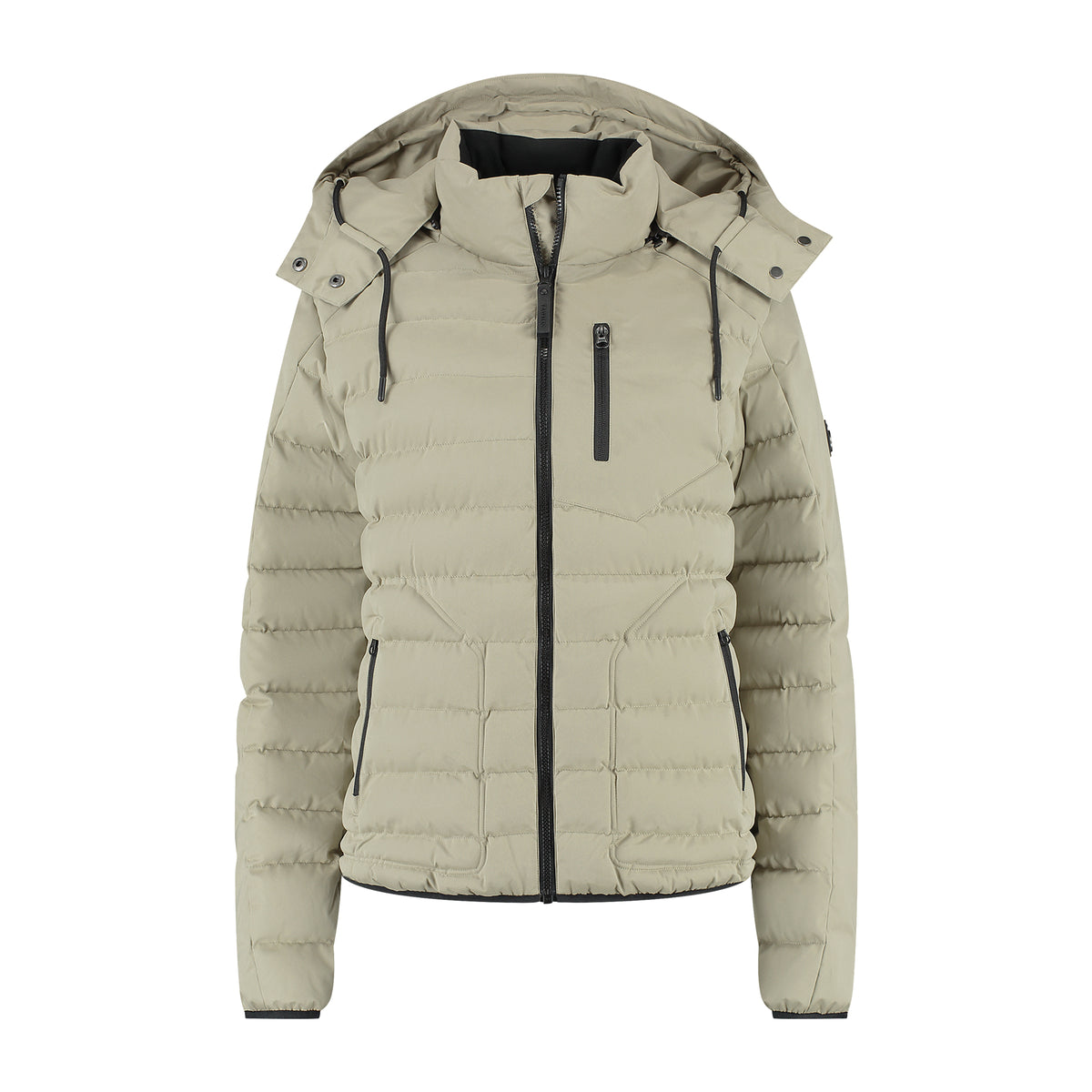 Sigrid Women - Puffer Winter Jacket - Waterproof - Light Brown F