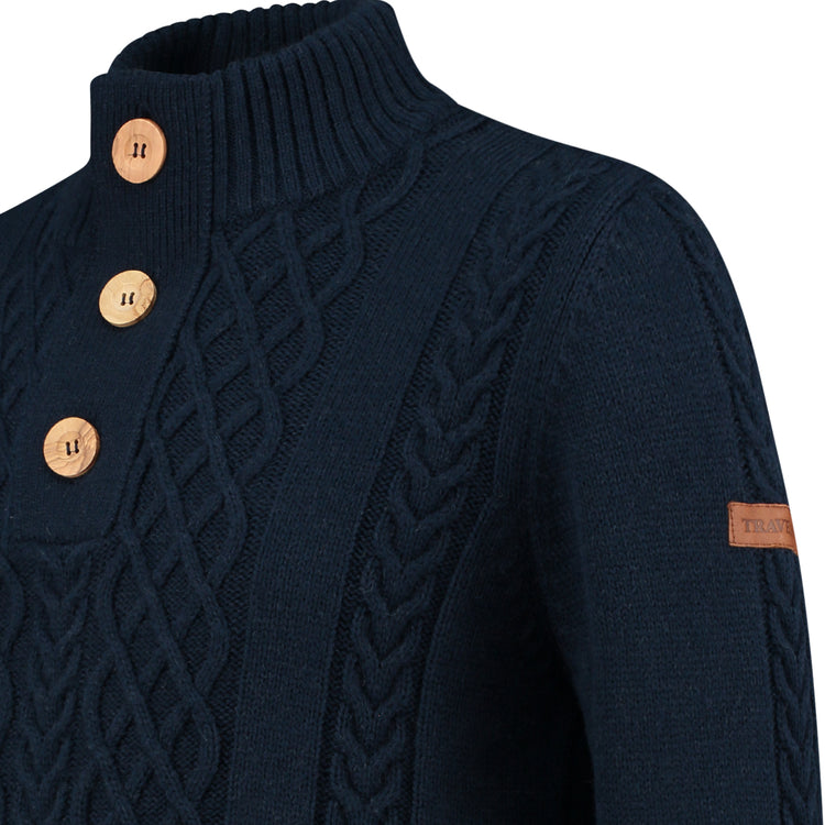 Falun Men - Knitted jumper - Navy DCB