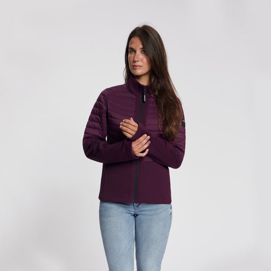 Lyan Women - Outdoor Vest - Lined - Purple MV