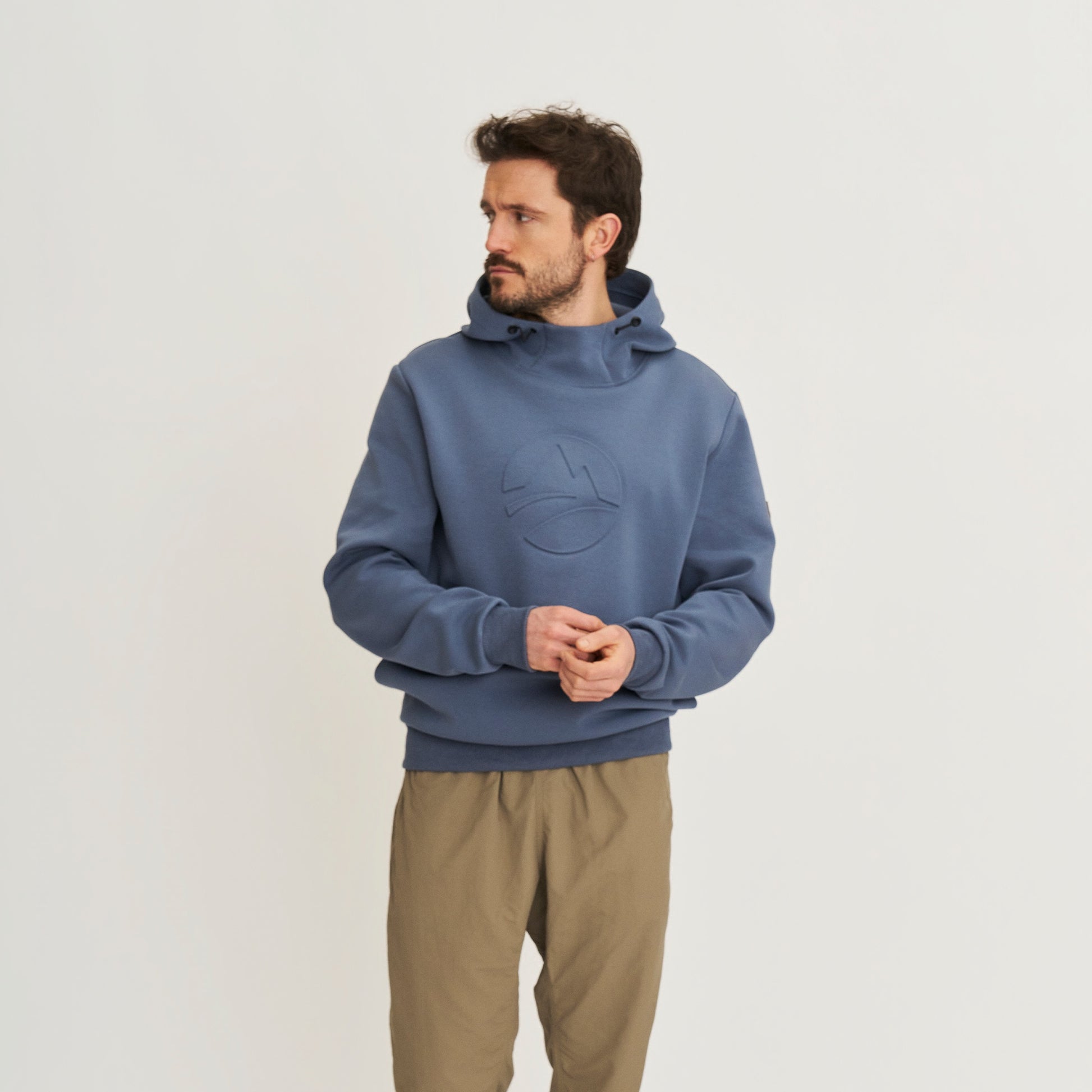 Morten Men - Outdoor sweater - Hoodie - Blue MV