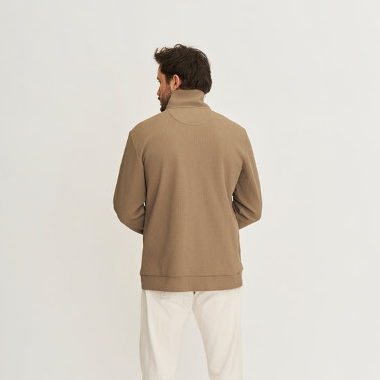Pavo Men - Outdoor cardigan - Light brown MV2