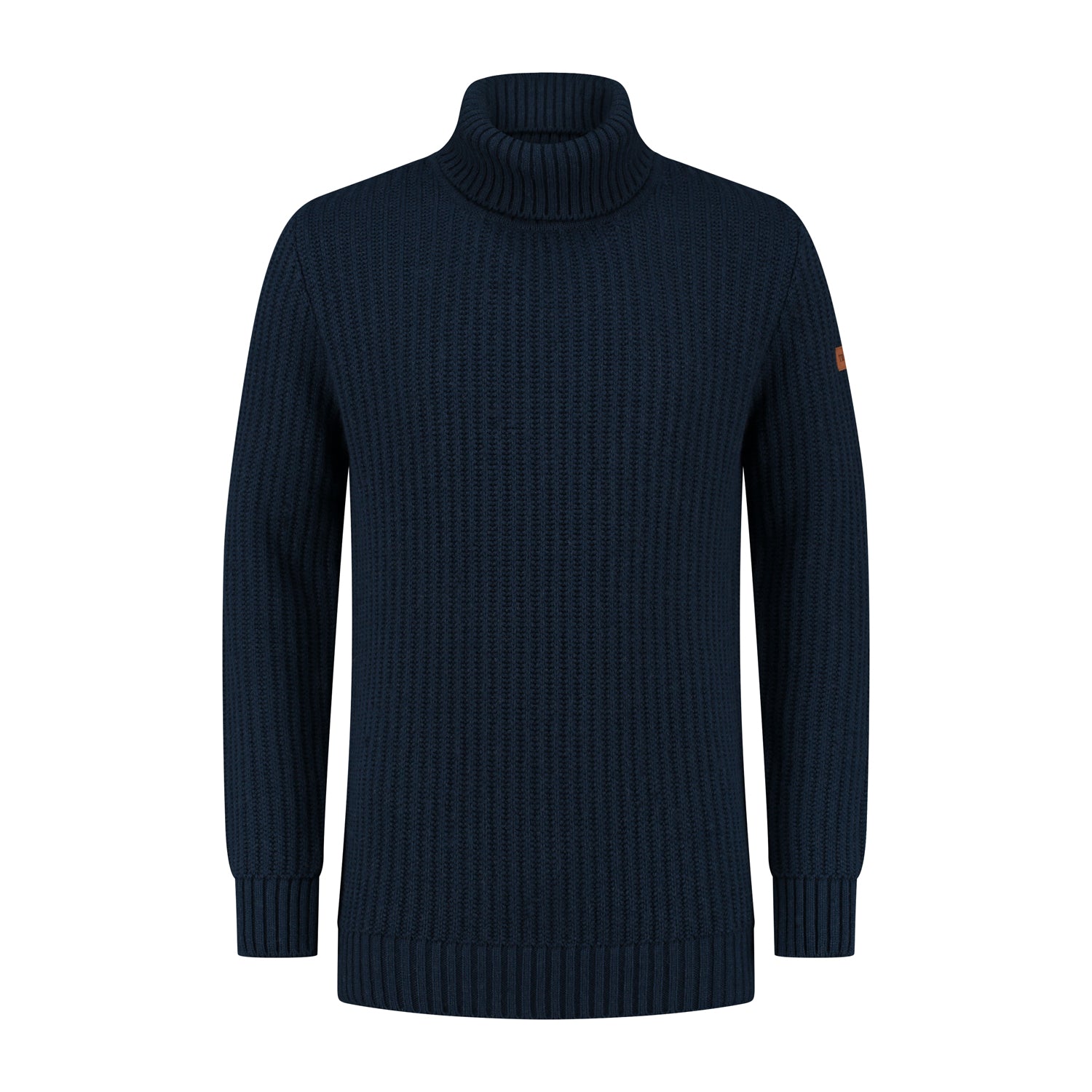 Turtleneck Boda Men - Knitted jumper - Navy F