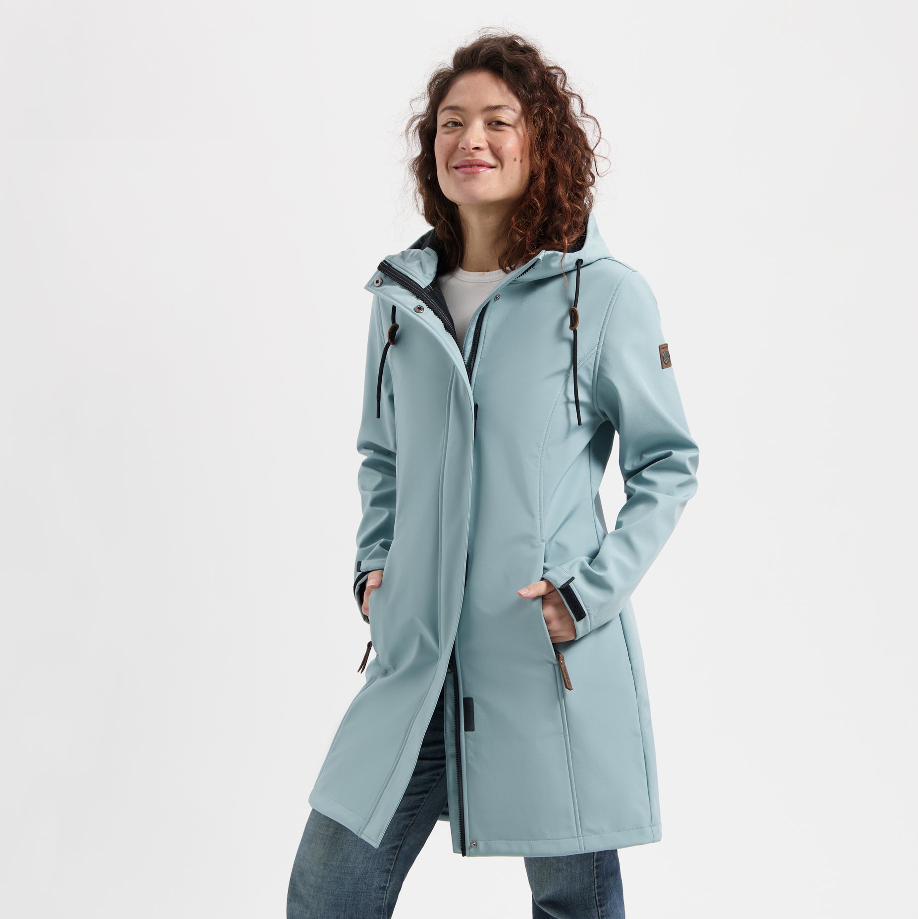 Erika - Waterproof softshell jacket - Women - Light blue MV