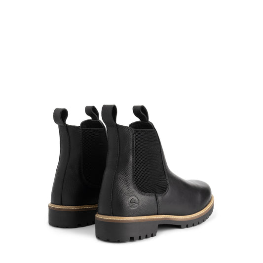 Sirdal Men - Chelsea boots - Wool-lined - Black BD
