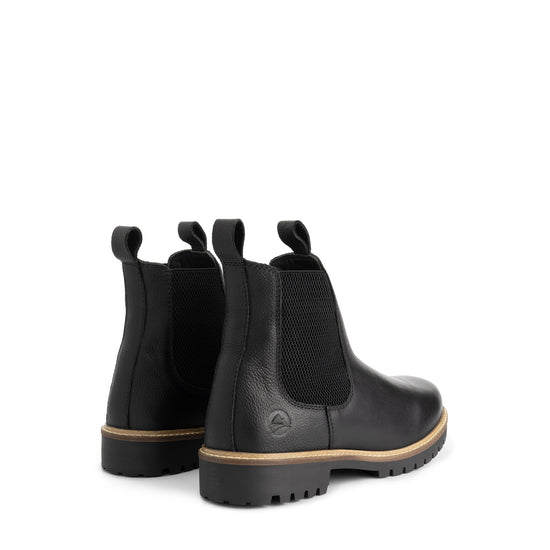 Sirdal Men - Chelsea boots - Wool-lined - Black BD
