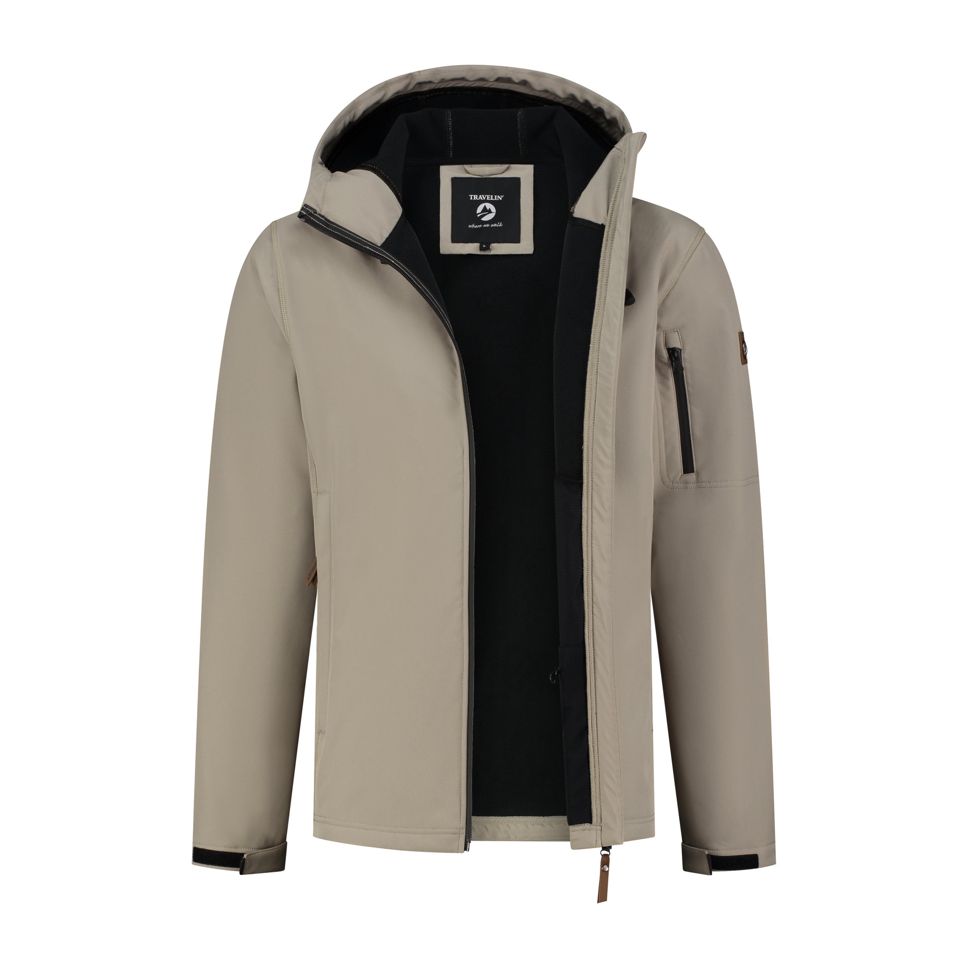 Sverre Men - Softshell jacket - Waterproof - Sand CVO