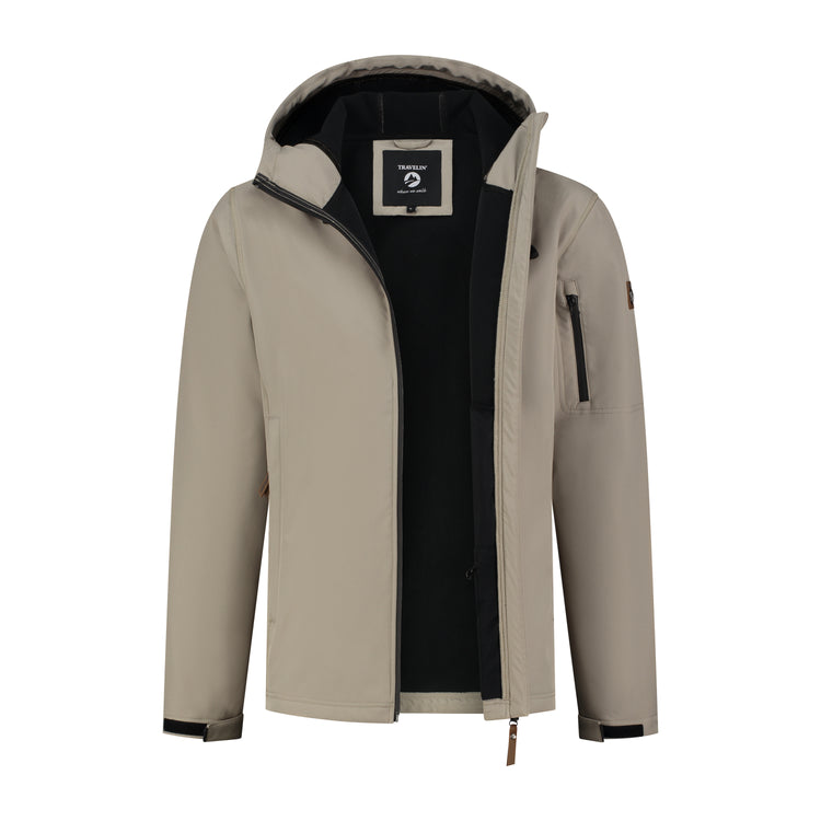 Sverre Men - Softshell jacket - Waterproof - Sand CVO