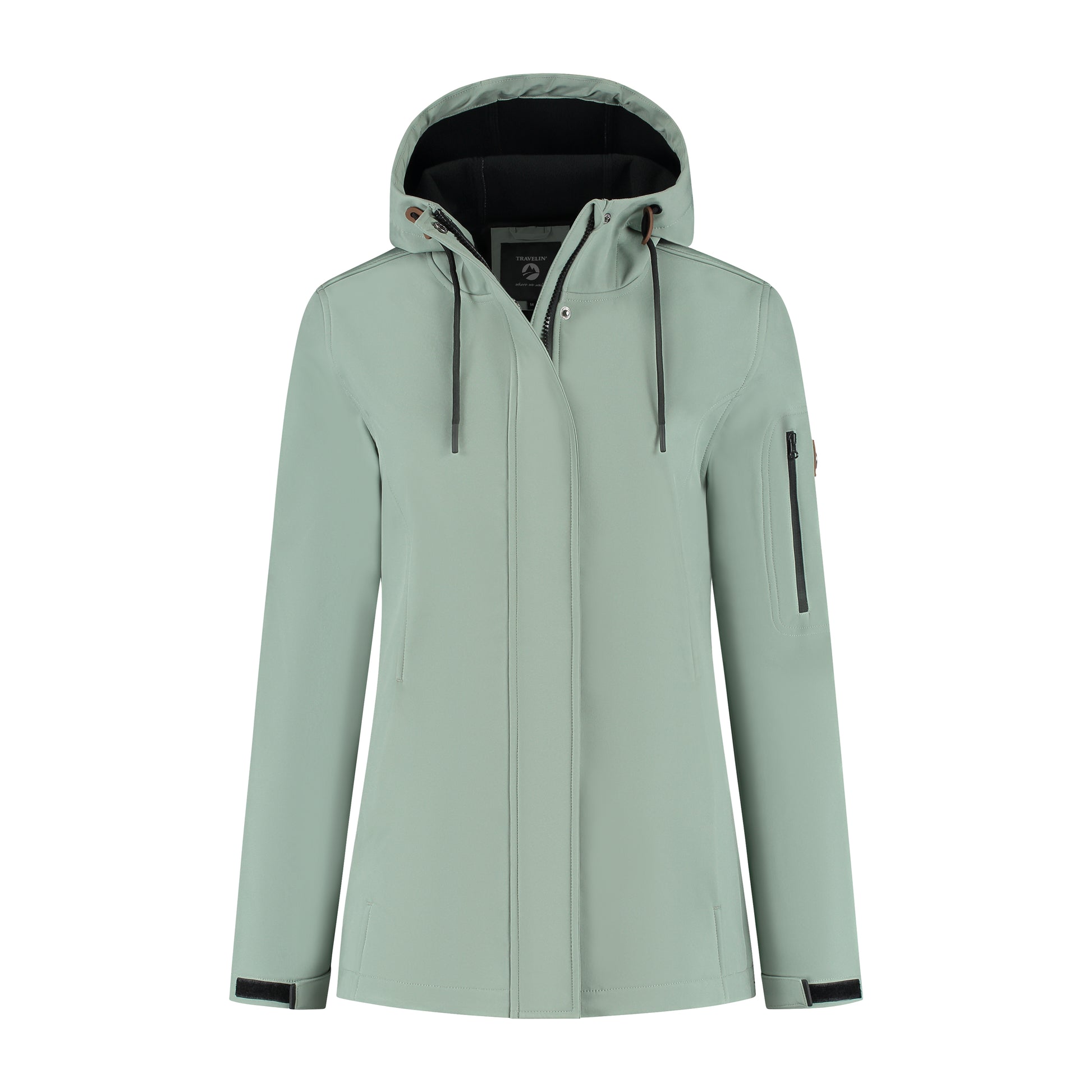 Malika - Waterproof softshell jacket - Women - Green F